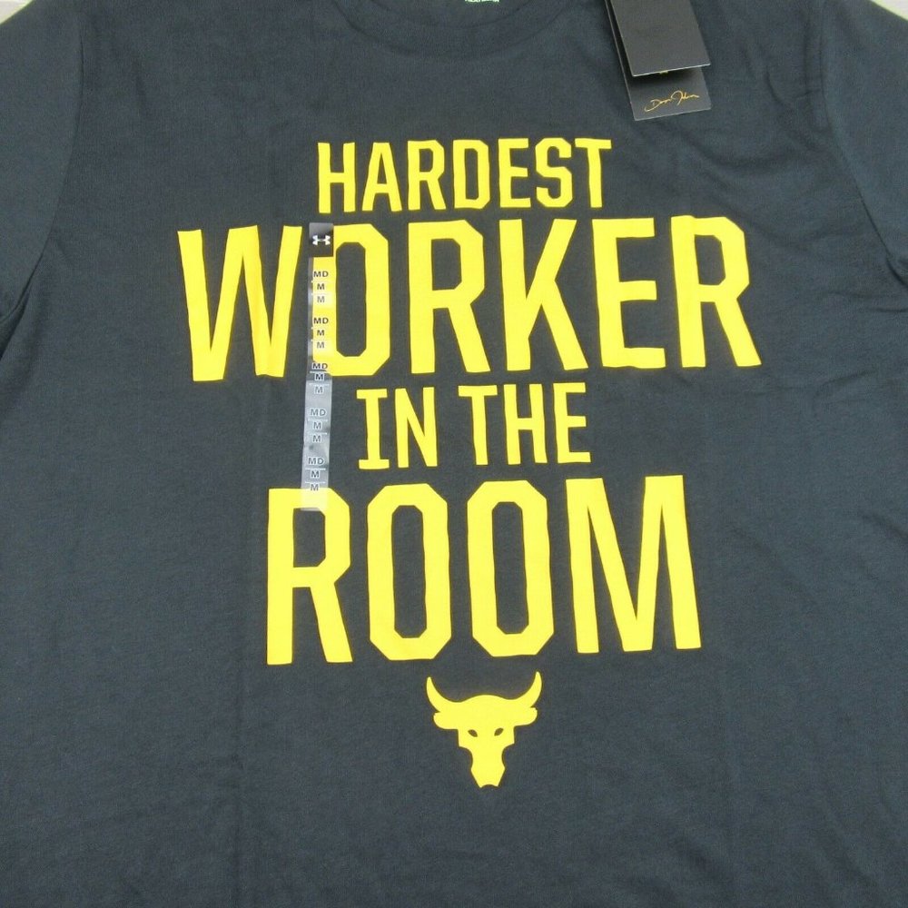 Under Armour Project Rock HWITR Gym Workout Shirt - Picture 3 of 11